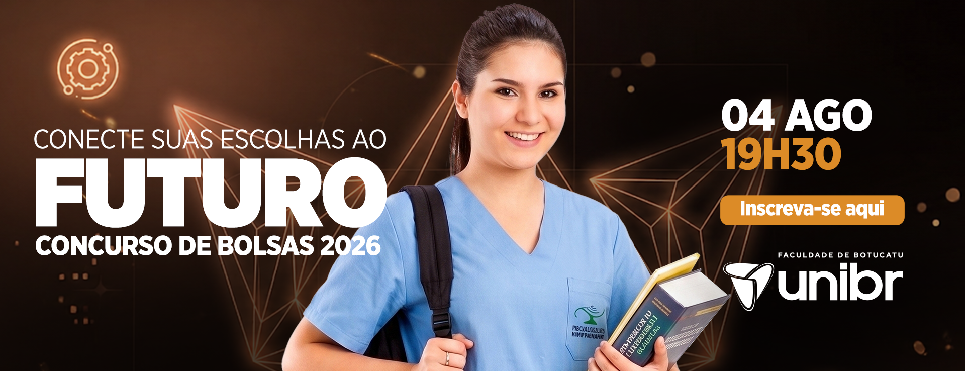 PRO  2026  0064 2o Concurso de Bolsas 26.2 UNIBR BOTUCATU BANNER SITE Desktop 1920 x 738